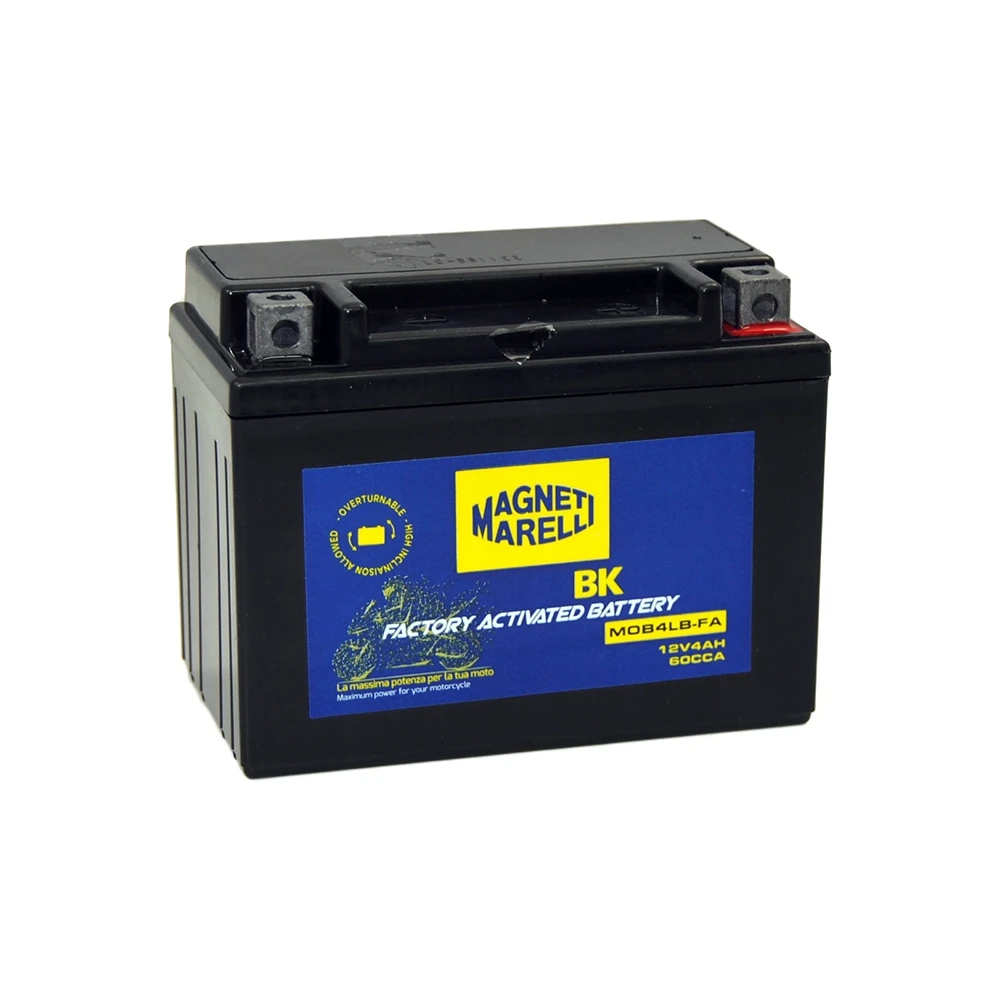 Batterie YB4L-B GEL MAGNETI MARELLI MOB4LB-FA