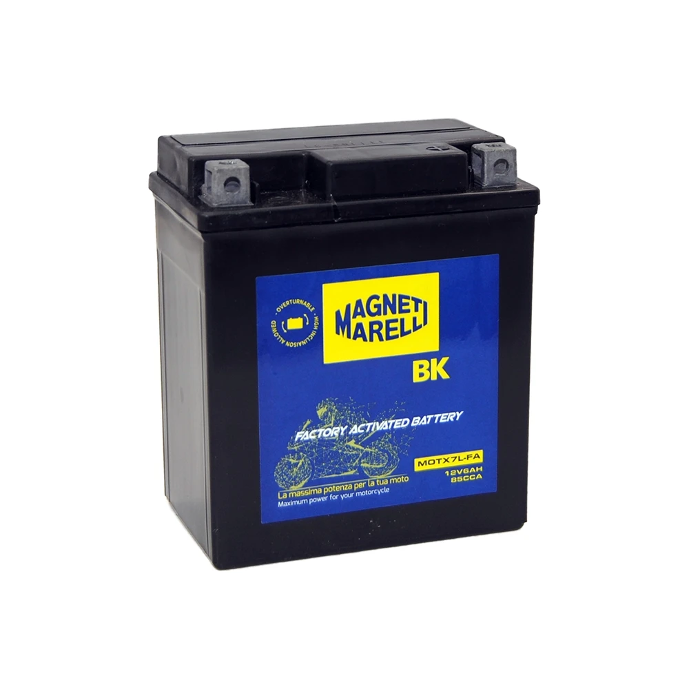 Batterie YTX7L-BS GEL MAGNETI MARELLI MOTX7L-FA
