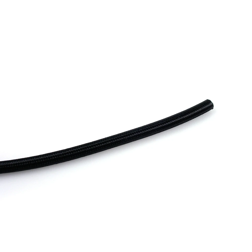 Zündkabel NN PRODUCTS RETRO Ø 7mm x 1m mit TEXTILGEWEBE in SCHWARZ - Länge