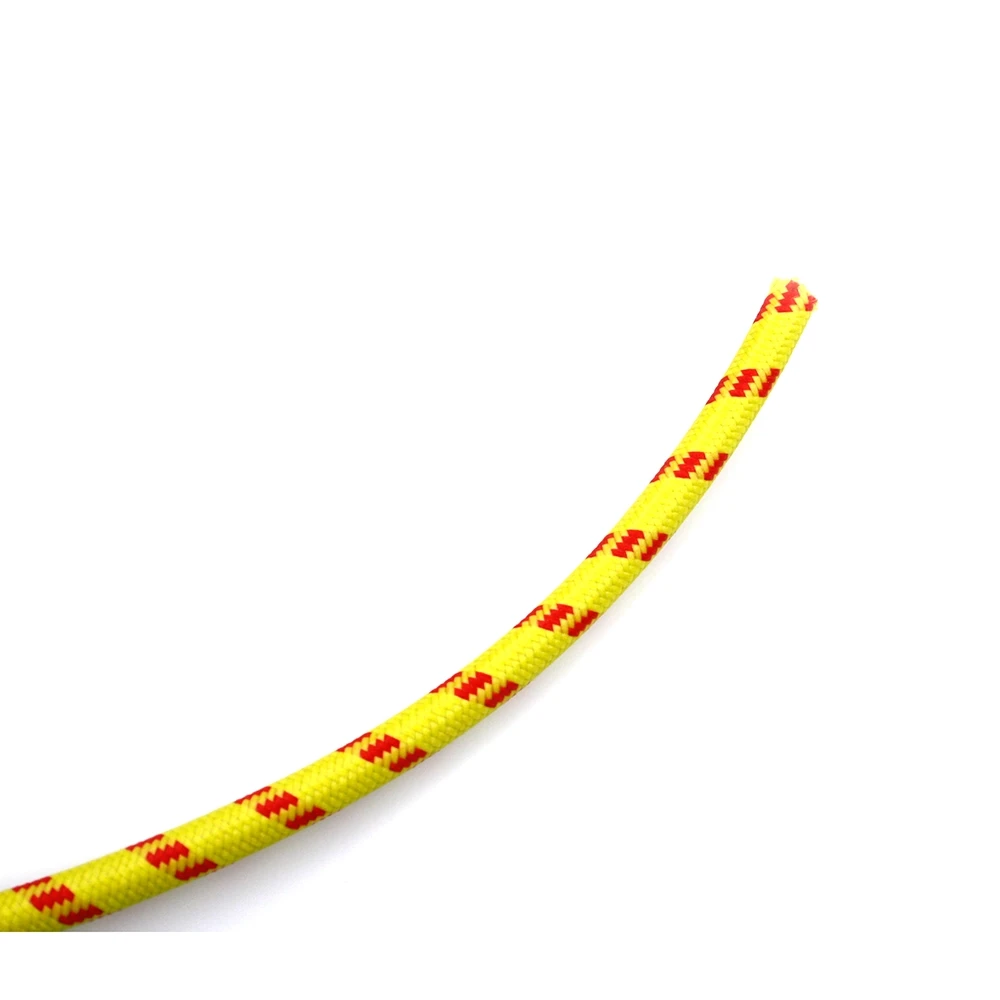 Zündkabel NN PRODUCTS RETRO Ø 7mm x 1m mit TEXTILGEWEBE in GELB/ROT