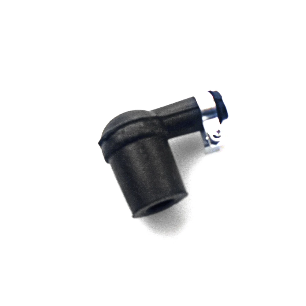 Kerzenstecker Universal (aus Gummi, nicht entstört) SCHWARZ