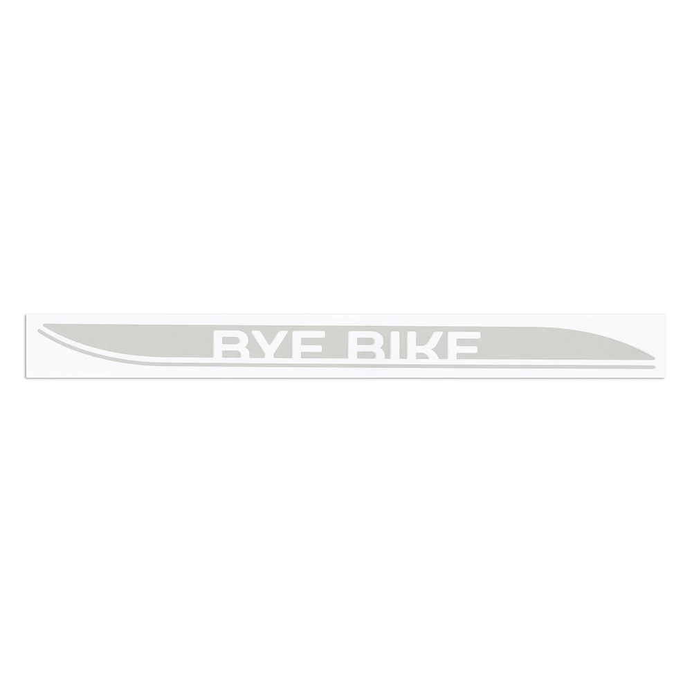 Aufkleber -BYE BIKE- links