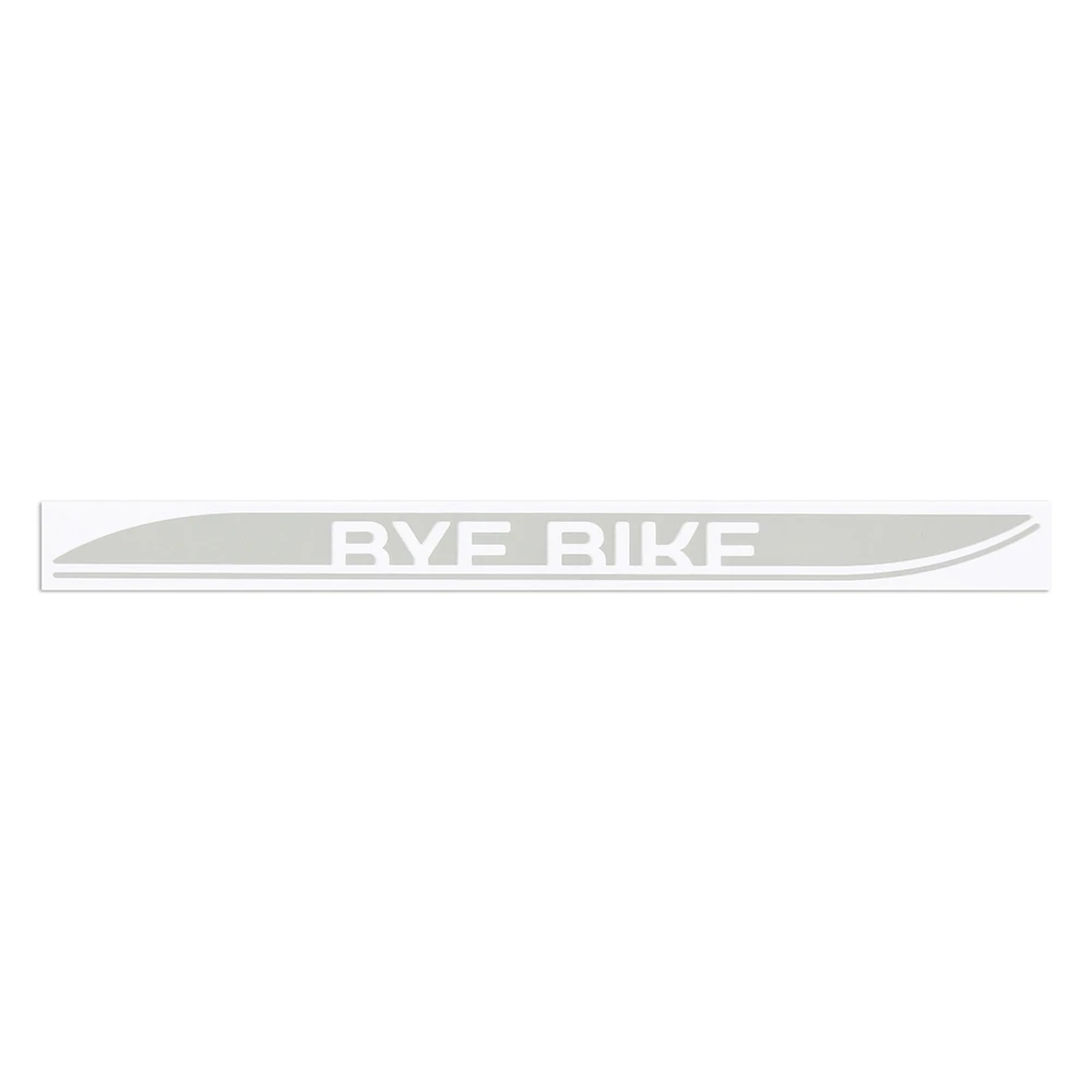 Aufkleber -BYE BIKE- rechts