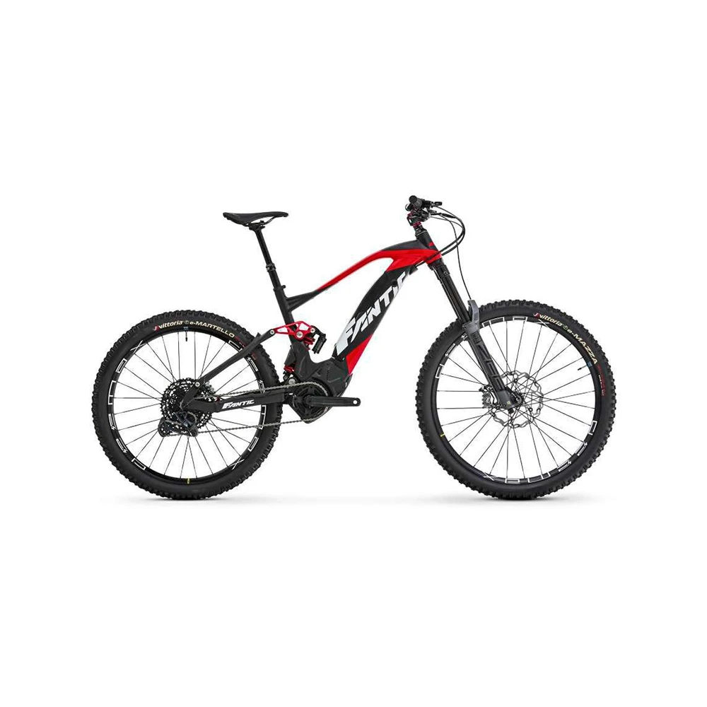 FANTIC E-Bike Integra XEF 1.9 720Wh 190mm Carbon Team Replica L schwarz-rot