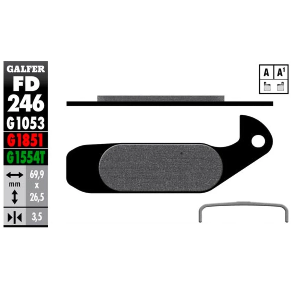 Bremsbeläge Galfer Bike Performance (MAGURA)