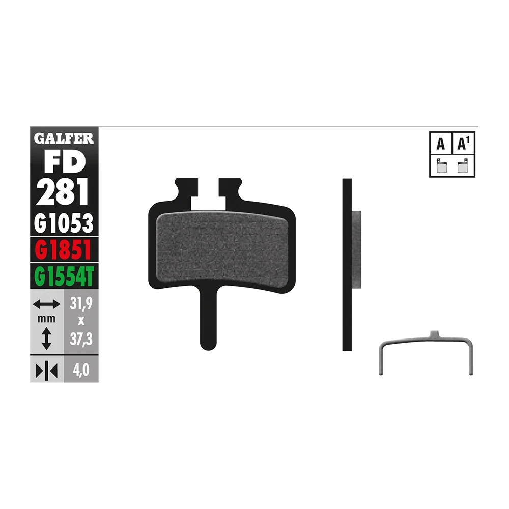 Bremsbeläge Galfer Bike Performancel (AVID, PROMAX)