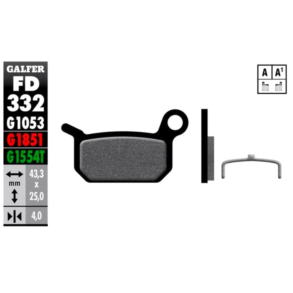 Bremsbeläge Galfer Bike PRO (FORMULA)