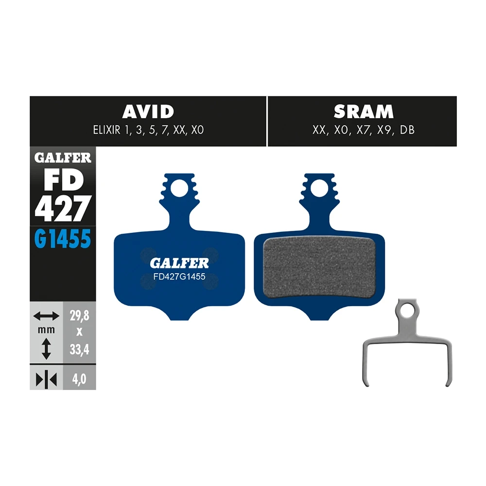 Bremsbeläge Galfer Bike Road (AVID, SRAM, TRICKSTUFF)